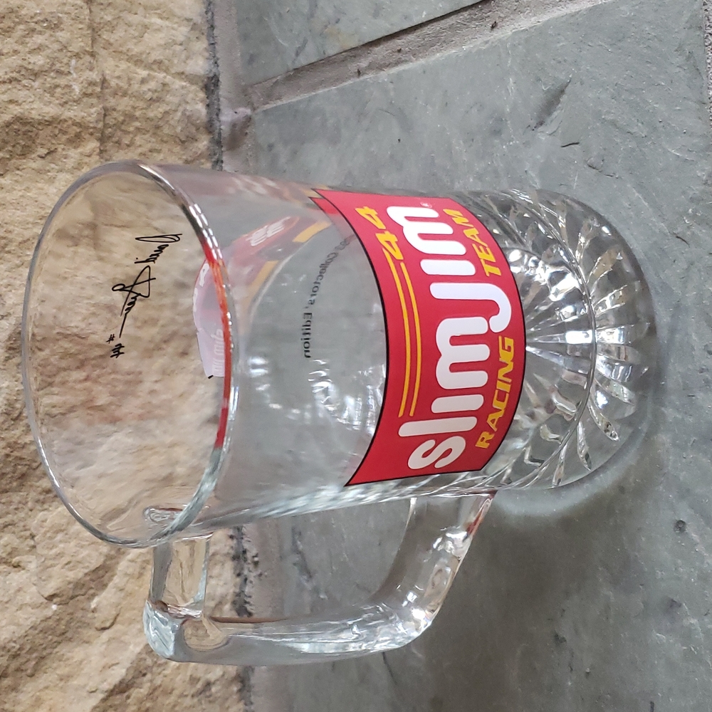 NASCAR 1993 Collectors Edition David Green #44 Slim Jim Racing Jumbo Beer Mug